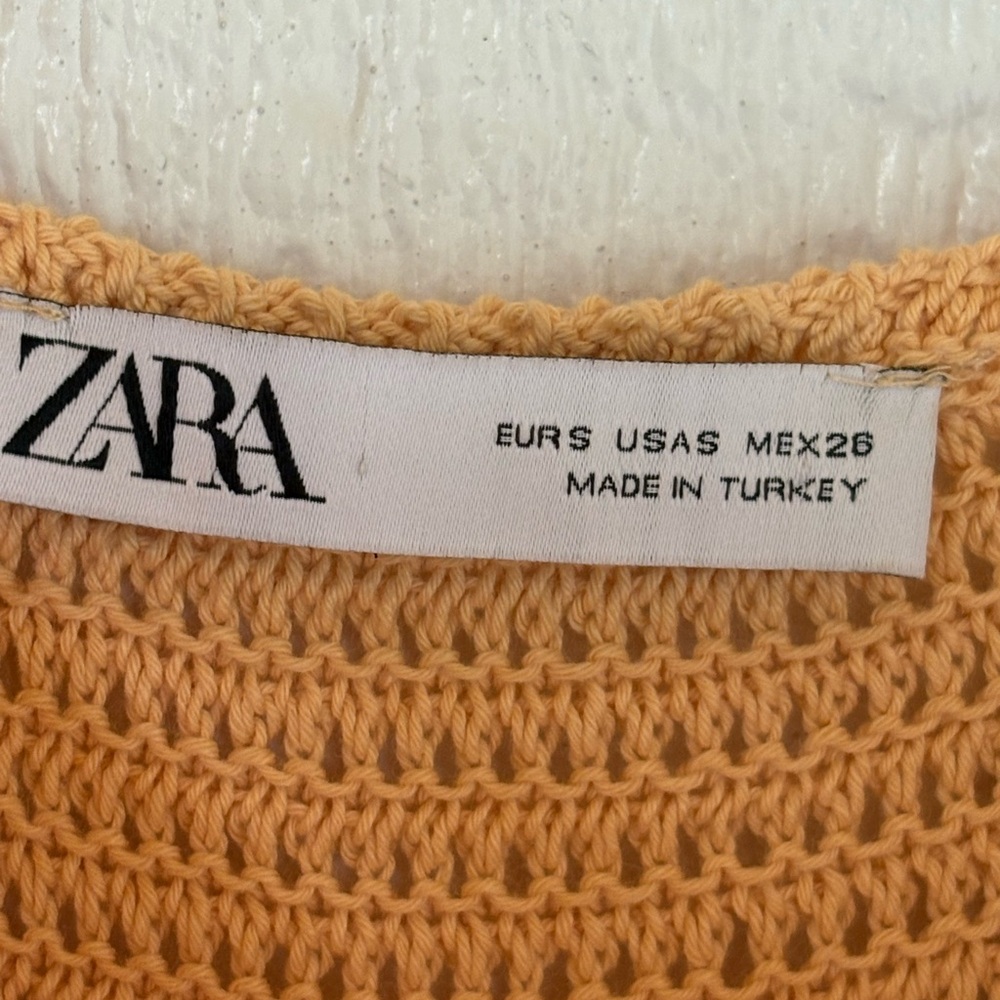 Zara Tan Knit Dress - Picture 5 of 5